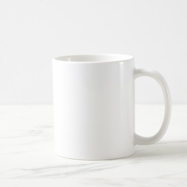 Caneca De Café White &amp; Blue Bus Driver Triw 4 De Julho S (Direita)