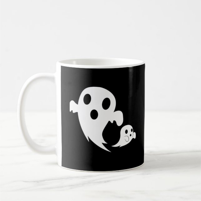 Caneca De Café White Boo (Esquerda)