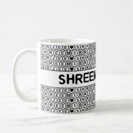 Caneca De Café White Chant Shreem Brzee