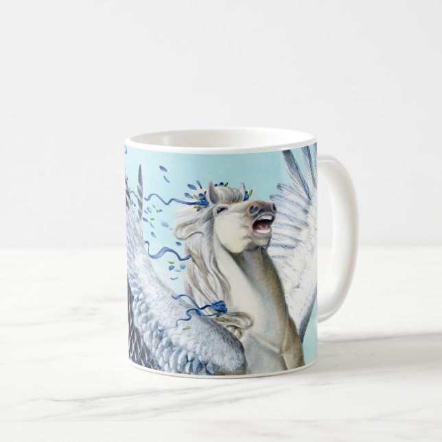 Caneca De Café White Cory Pegasus (Frente Esquerda)