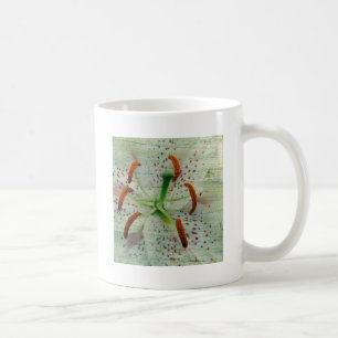 Caneca De Café White Lily no mercado do fazendeiro