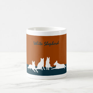 Caneca De Café White Shepherd