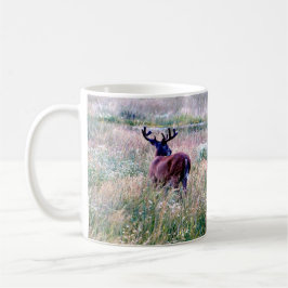 Caneca De Café Whitetail Buck no Summer Field Mug