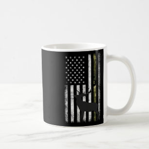 Caneca De Café Whitetail Deer Hunter Elk Buck Camo Americano