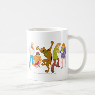 Caneca De Café Whole Gang 16 Mystery Inc
