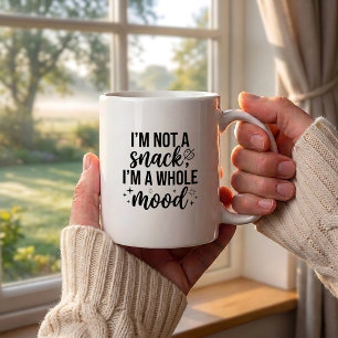 Caneca de Café Whole Mood Citação Sarcástica