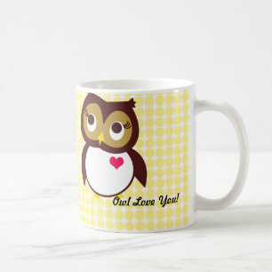 Caneca De Café Whoo ama-o