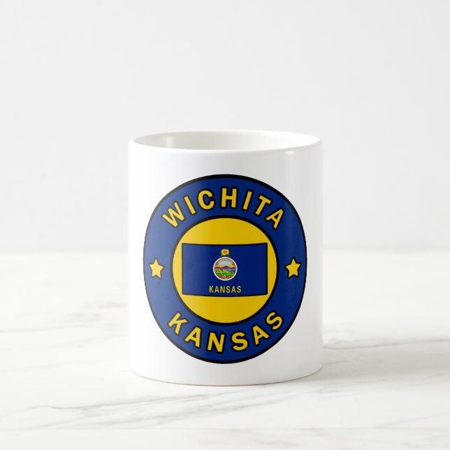Caneca De Café Wichita Kansas (Centro)