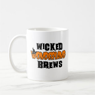 Caneca De Café Wicked Wonderland Breve Dia de as Bruxas engraçado