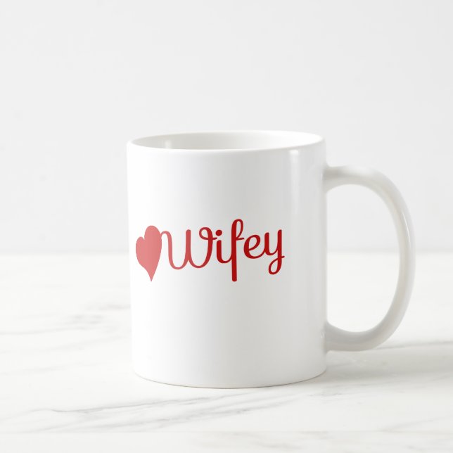 Caneca De Café Wifey (Direita)