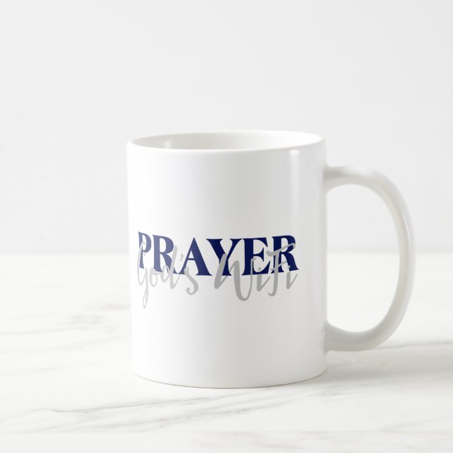 Caneca De Café WiFi de Deus PRAYER (Direita)
