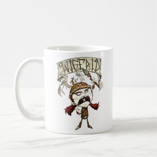 Caneca De Café Wigfrid - Não morra de fome (Esquerda)