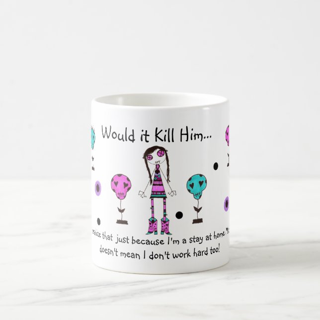 Caneca De Café WIKH Ser#16 VÃO MÃES! (Centro)