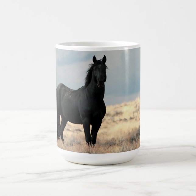 Caneca De Café Wild Black Mustang 'Reno' Mug  (Centro)