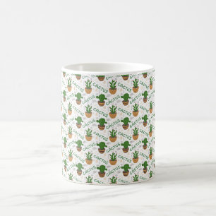 Caneca De Café Wild Cactus Pattern