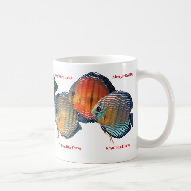 Caneca De Café Wild Discus (Direita)
