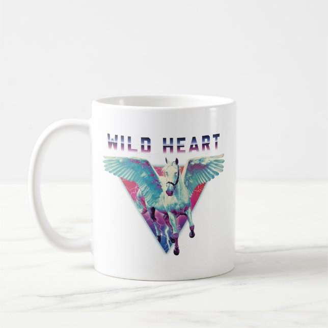 Caneca De Café Wild Heart Rad Pegasus (Esquerda)