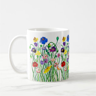 Caneca De Café Wild Poppy Mug