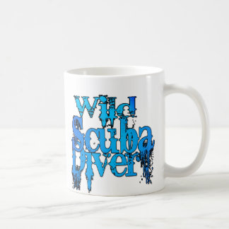 Caneca De Café Wild Scuba Diver