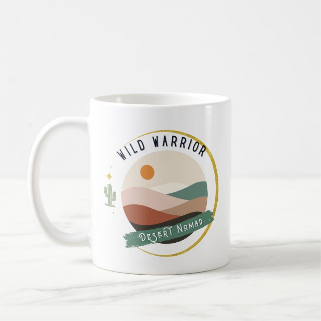 Caneca De Café Wild Warrior Desert Nomad (Esquerda)