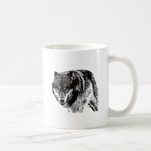 Caneca De Café Wild Wolf