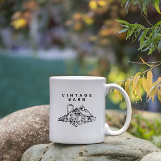 Caneca De Café Wilderness Line Art Minimal Mountain Mug