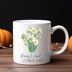 Caneca De Café Wildflower Narciso Coffee Mug