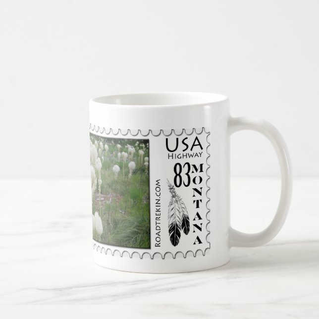 Caneca De Café Wildflowers de Montana (Direita)