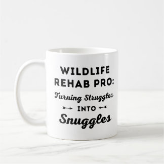 Caneca De Café Wildlife Rehab Pro: Transformando as Luta em Comba