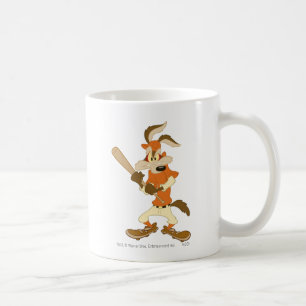 Caneca De Café Wile E Coyote Batter's Up