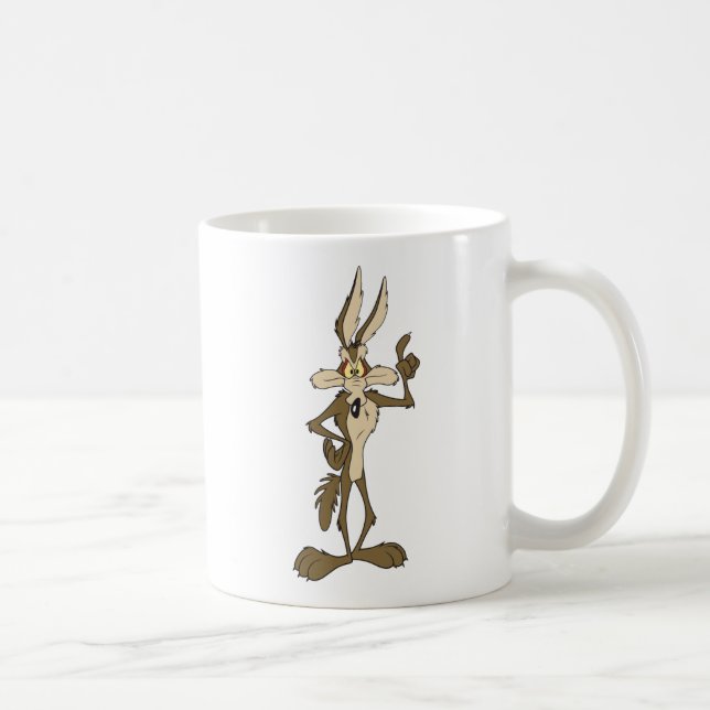 Caneca De Café WILE E. COYOTE™ Em Pé Orgulhoso (Direita)