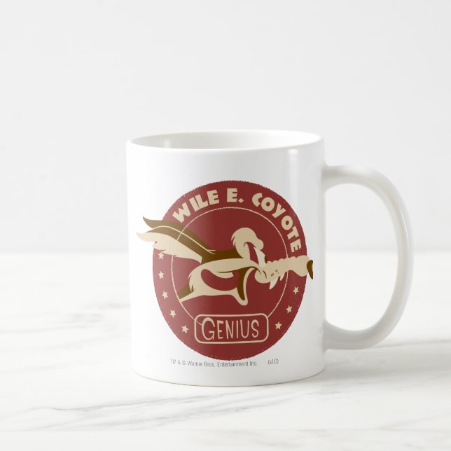 Caneca De Café WILE E. COYOTE™ Gênio (Direita)