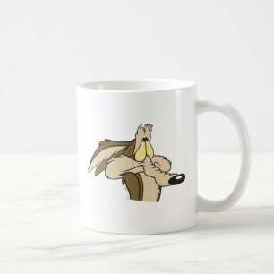Caneca De Café Wile E. Dúvida Impendente do Coyote