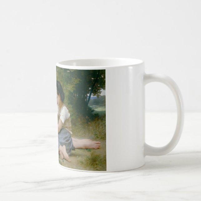 Caneca De Café William-Adolphe Bouguereau - Os Coletores Nut (Direita)