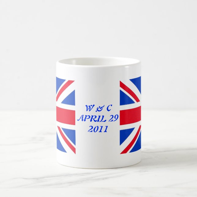 Caneca De Café William & Kate (Centro)