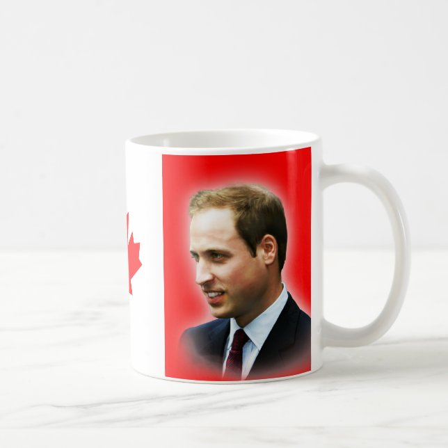 Caneca De Café William & Kate Canada Mug (Direita)