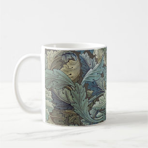 Caneca De Café William Morris Acanthus Sage Flor de Salvia Floral