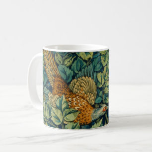 Caneca De Café William Morris Birds em uma árvore