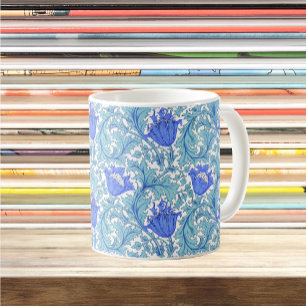 Caneca De Café William Morris Blue Anemones