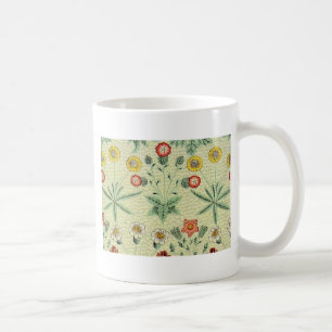 Caneca De Café William Morris Daisy Floral Wallpaper Padrão