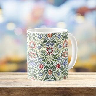 Caneca De Café William Morris Floral Persian Pattern