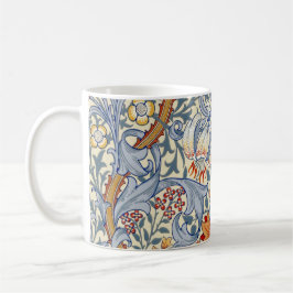 Caneca De Café William Morris Gold Lily Victorian Wallpaper