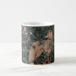 Caneca De Café William Morris Greenery Fox Willife