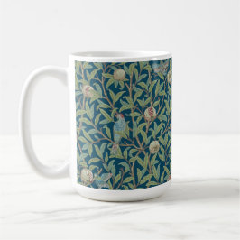 Caneca De Café William Morris "Pássaro e Romã" 