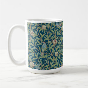 Caneca De Café William Morris "Pássaro e Romã" 