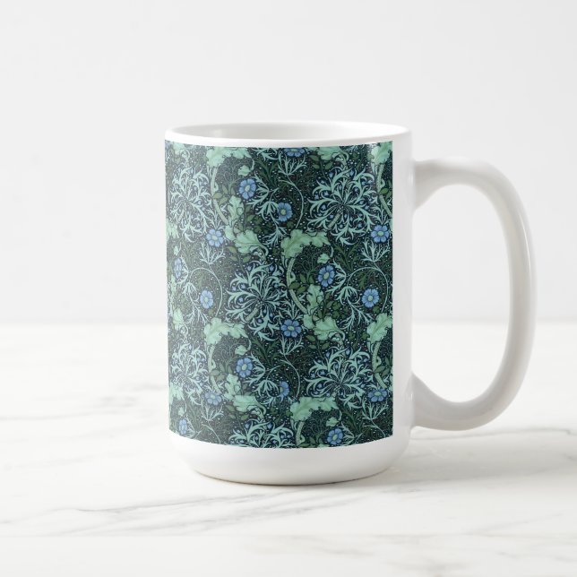 Caneca De Café William Morris Seaweed Pattern (Direita)