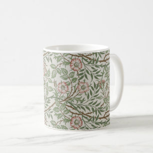 Caneca De Café William Morris Sweetbriar Floral Art Nouveau
