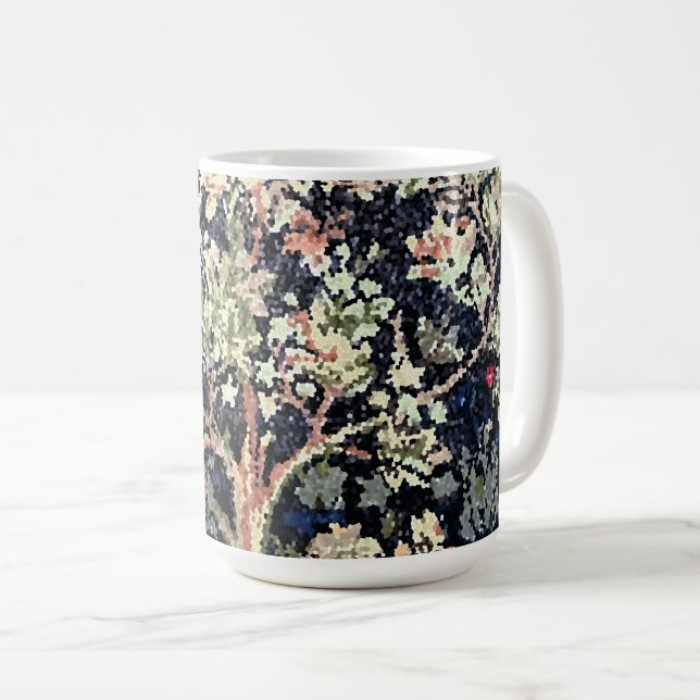 Caneca De Café William Morris Tree of Life Mug (Frente Esquerda)