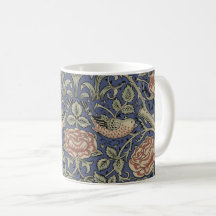 William Morris Tudor Rosa Wallpaper