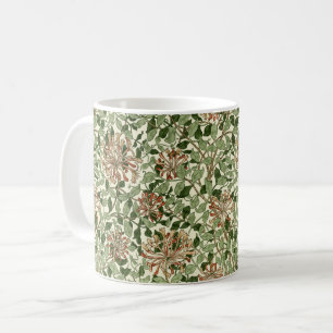 Caneca De Café William Morris Vintage Honeysuckle Pattern
